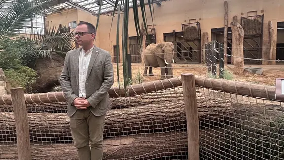 Zoodirektor David Pruß