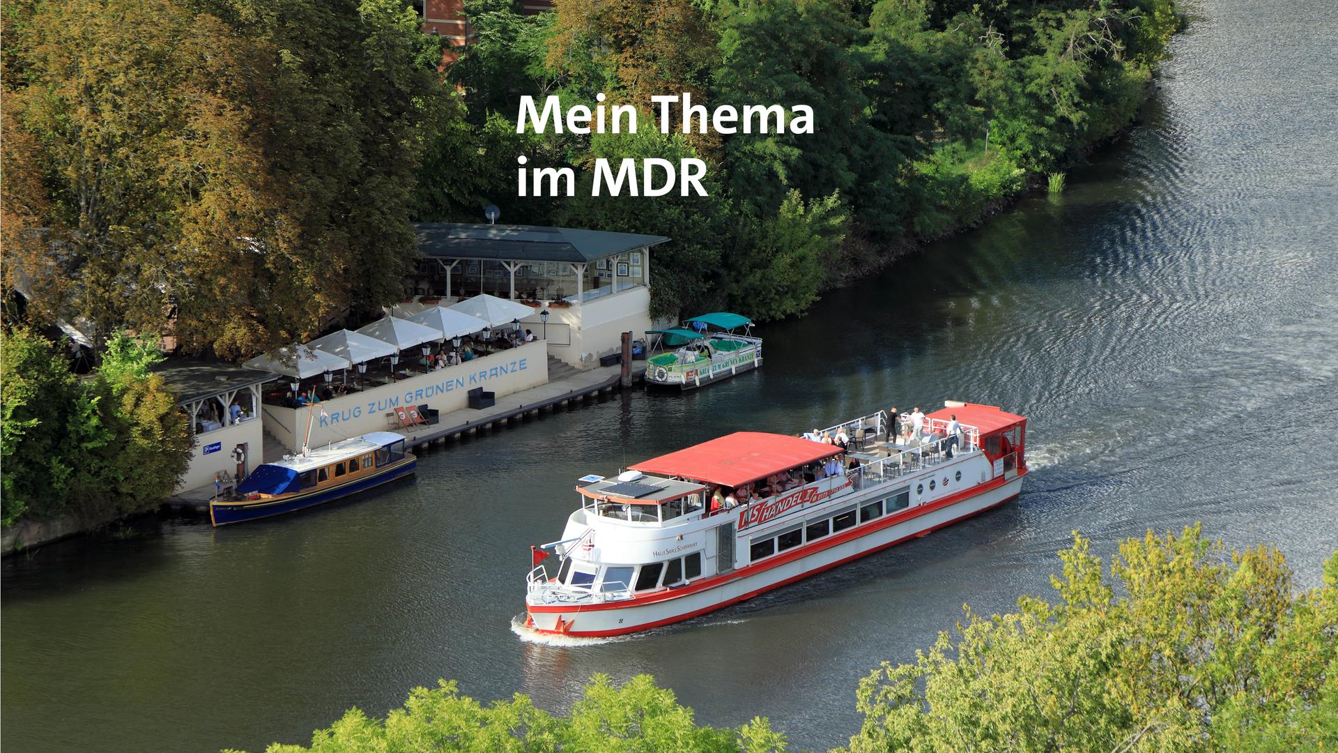 Boot auf der Saale  | ©wikipedia/Falk2