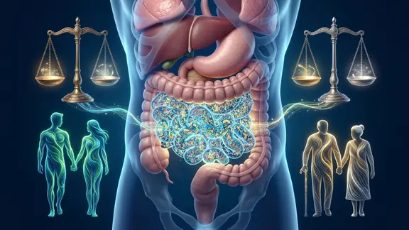 Darm-Mikrobiom (Illustration)