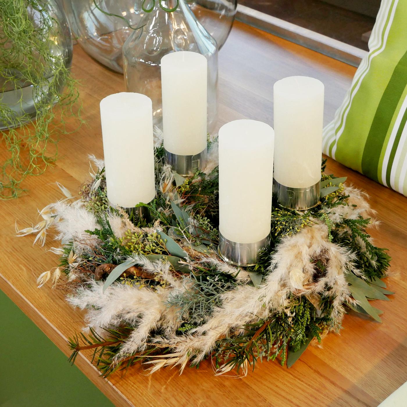 Die richtige Kerze für den Adventskranz