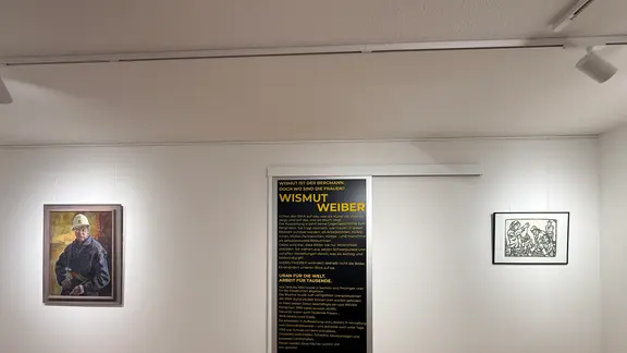 Pirna: Ausstellung zeigt die Bergfrauen der Wismut – mit Helm und Spitzhacke