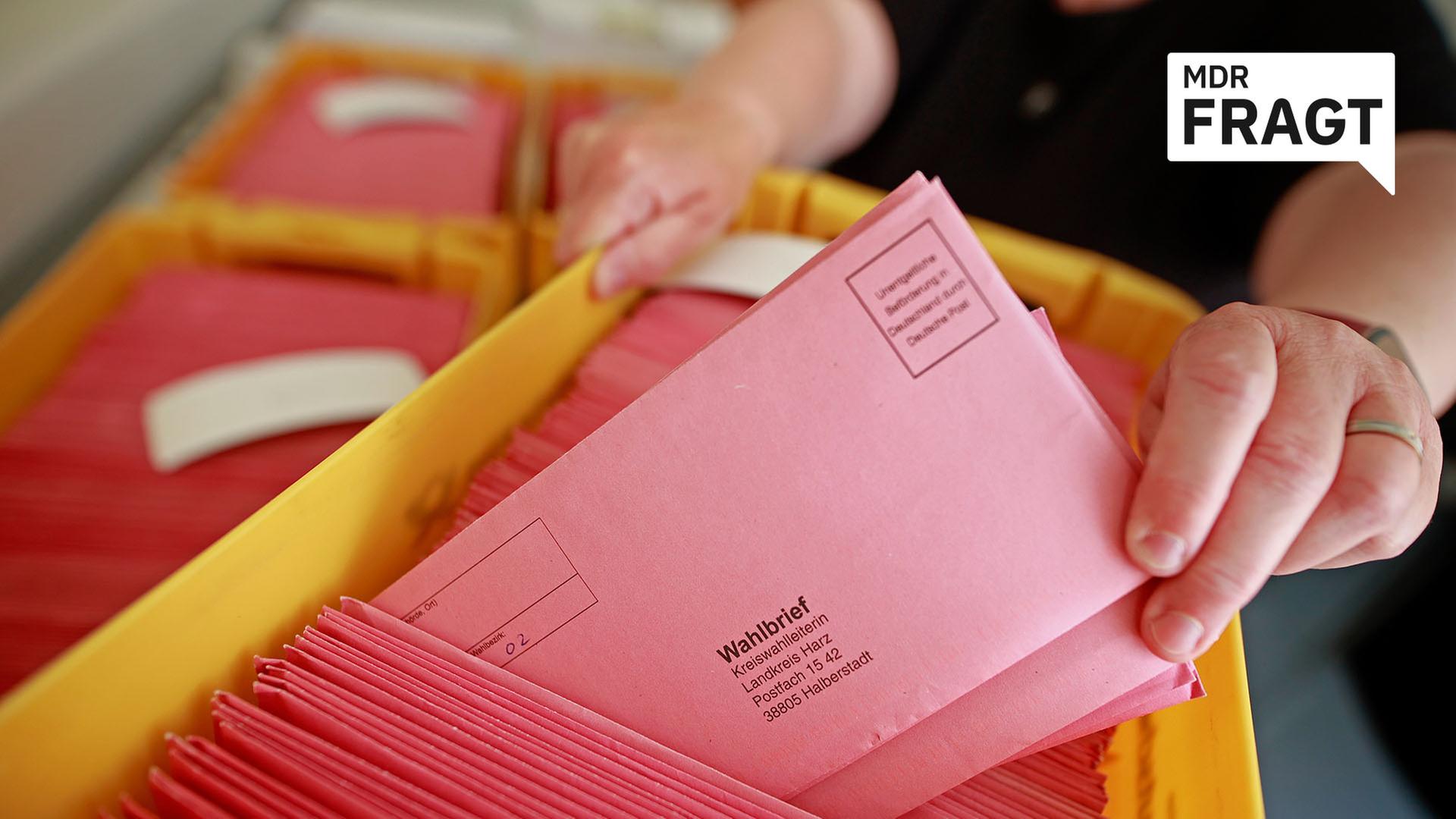 Sachsen-Anhalt: Wie blicken Sie auf die Briefwahl? | MDRfragt