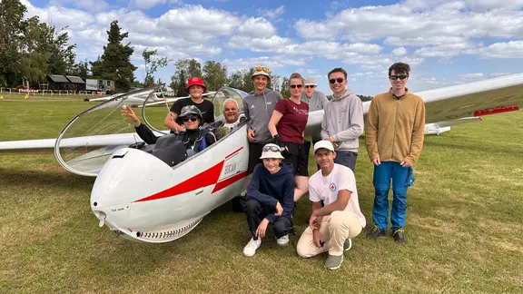 Segelflugausbildung beim Fliegerclub Kamenz