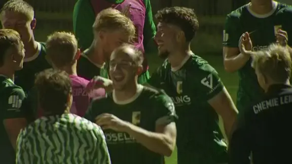Spieler der BSG Chemie
