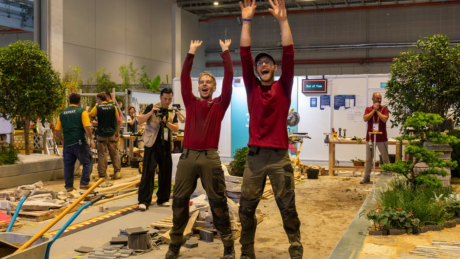 World Skills: Chemnitzer Garten-Profis gewinnen Bronze in Shanghai