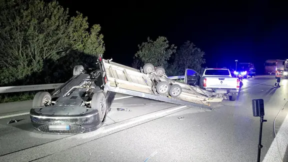 Steinwürfe auf A4 bei Bautzen - Polizei sucht Zeugen