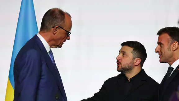 Merz Selenskyj Macron