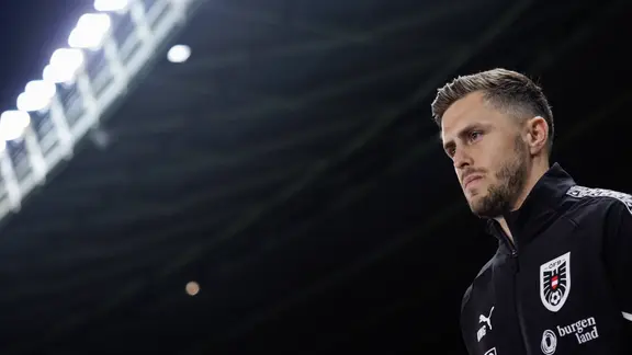 Christoph Baumgartner im Trikot des ÖFB