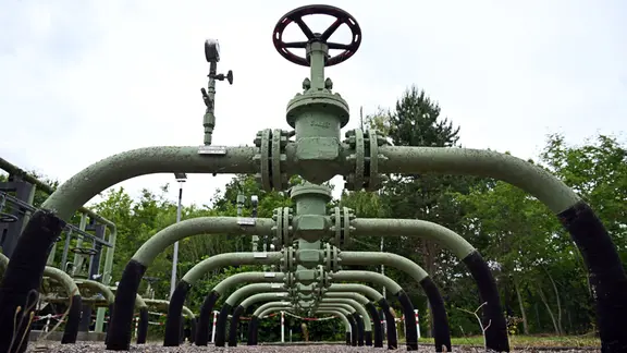Technische Anlagen des Untergrundspeichers (UGS) Allmenhausen der Thüringer Energie Speichergesellschaft