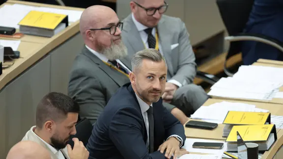 Ulrich Siegmund im Landtag von Sachsen-Anhalt