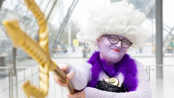 Cosplayerinnen und Cosplayer auf der Manga-Comic-Con 2026 in Leipzig.
