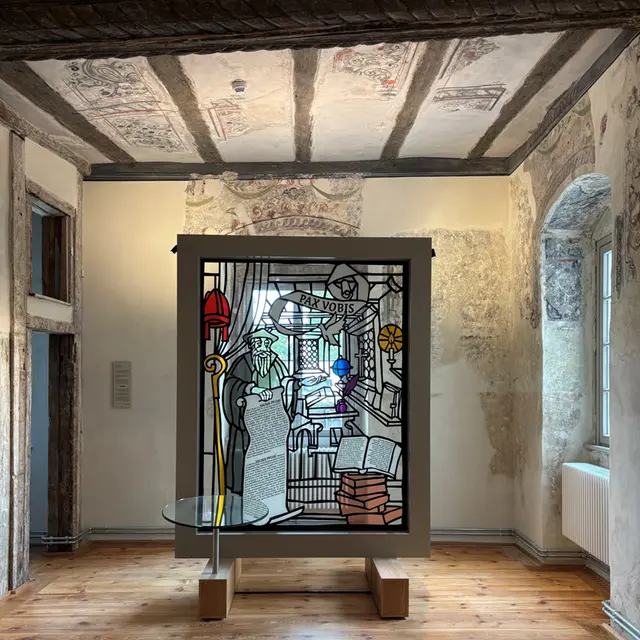 Studienzimmer Julius Pflug im Welterbe-Zentrum Naumburg