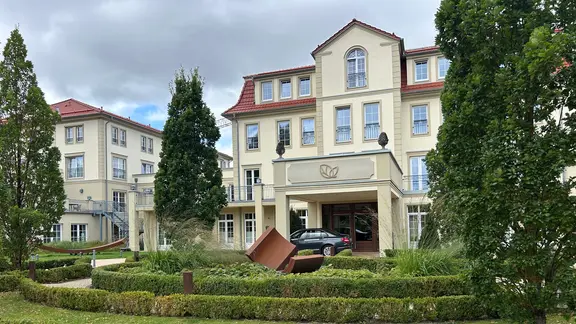 Hotel Naturresort & Spa Schindelbruch in Stolberg (Harz), Frontansicht