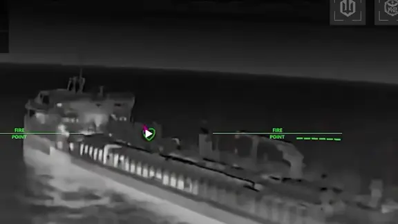 Ukrainischer Drohnenangriff auf russischen Tanker im Asowschen Meer
