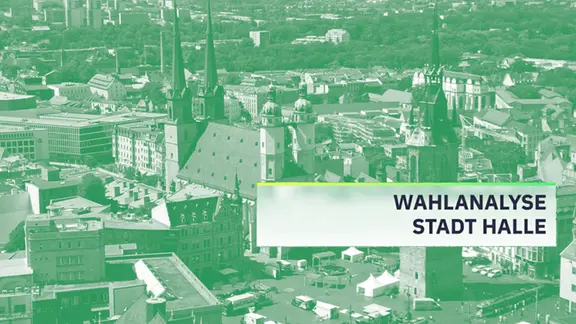 Luftbild - Marktplatz von Halle
