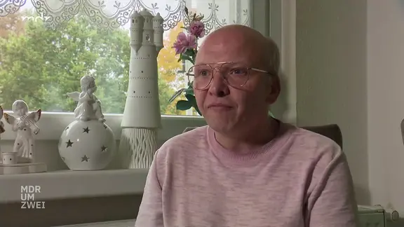 Alexander Schwuchow aus Chemnitz, der seine pflegebedürftige Mutter betreut