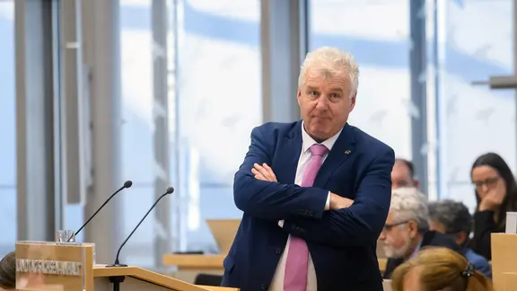 Guido Heuer im Landtag von Sachsen-Anhalt (März 2026)