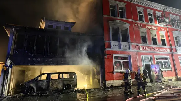 Nach Brand in China-Restaurant - Feuer soll gelegt worden sein | mdr.de