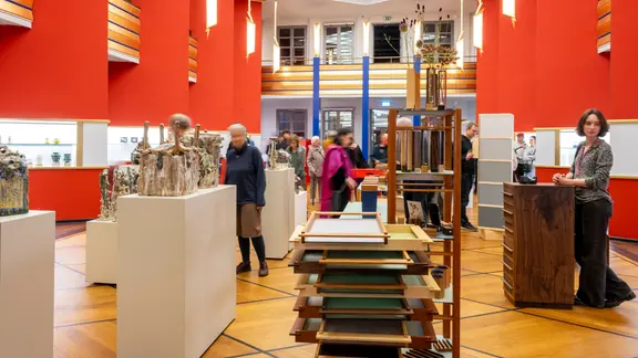 Grassimesse in Leipzig: 140 Kunstschaffende bieten Designstücke an