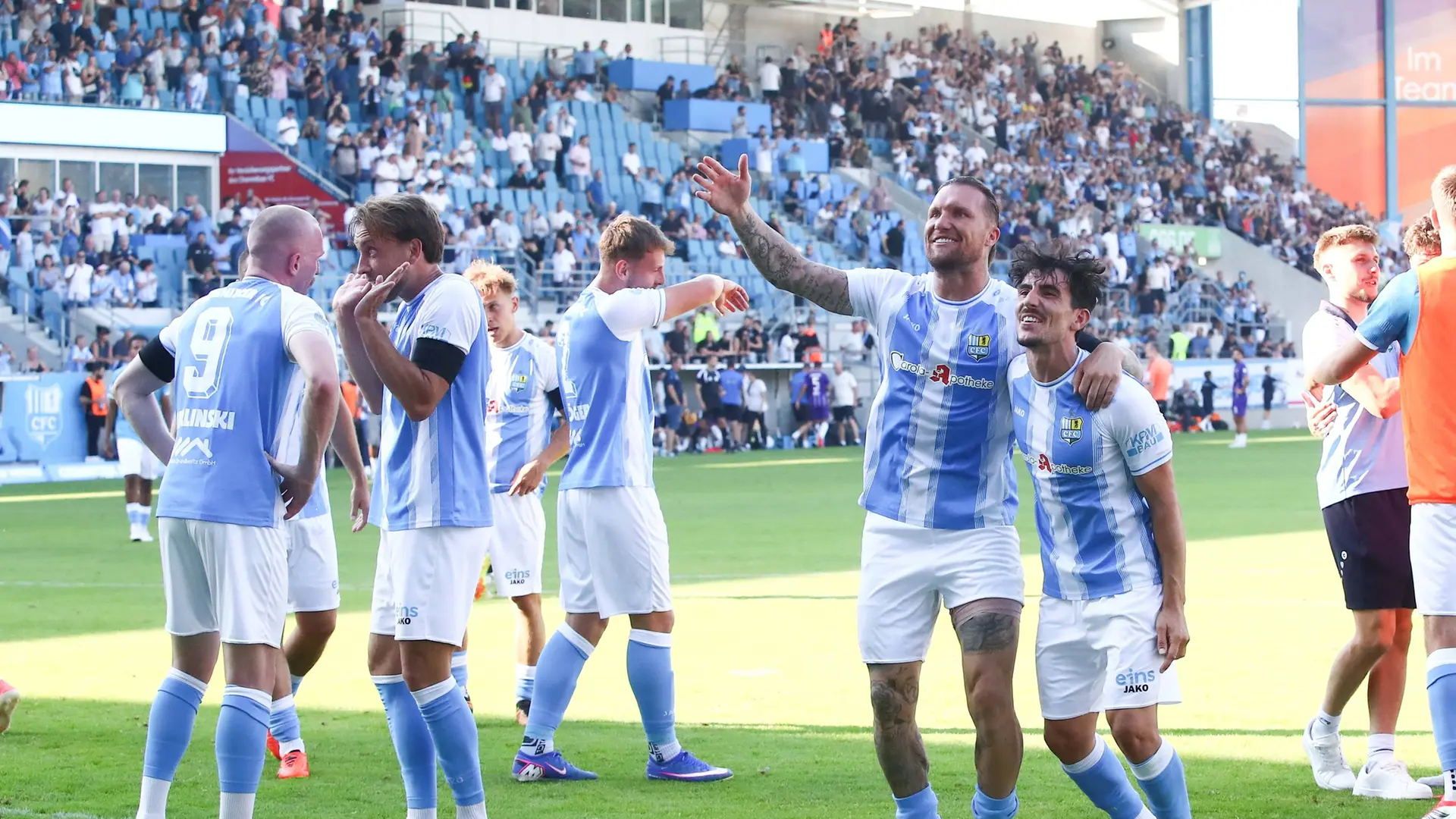 Chemnitzer FC will gegen Erfurt "die Sterne vom Himmel verteidigen"