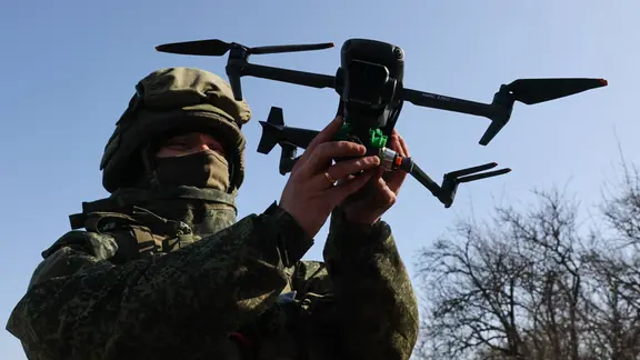 Russische Drohnenpiloten im Ukrainekrieg