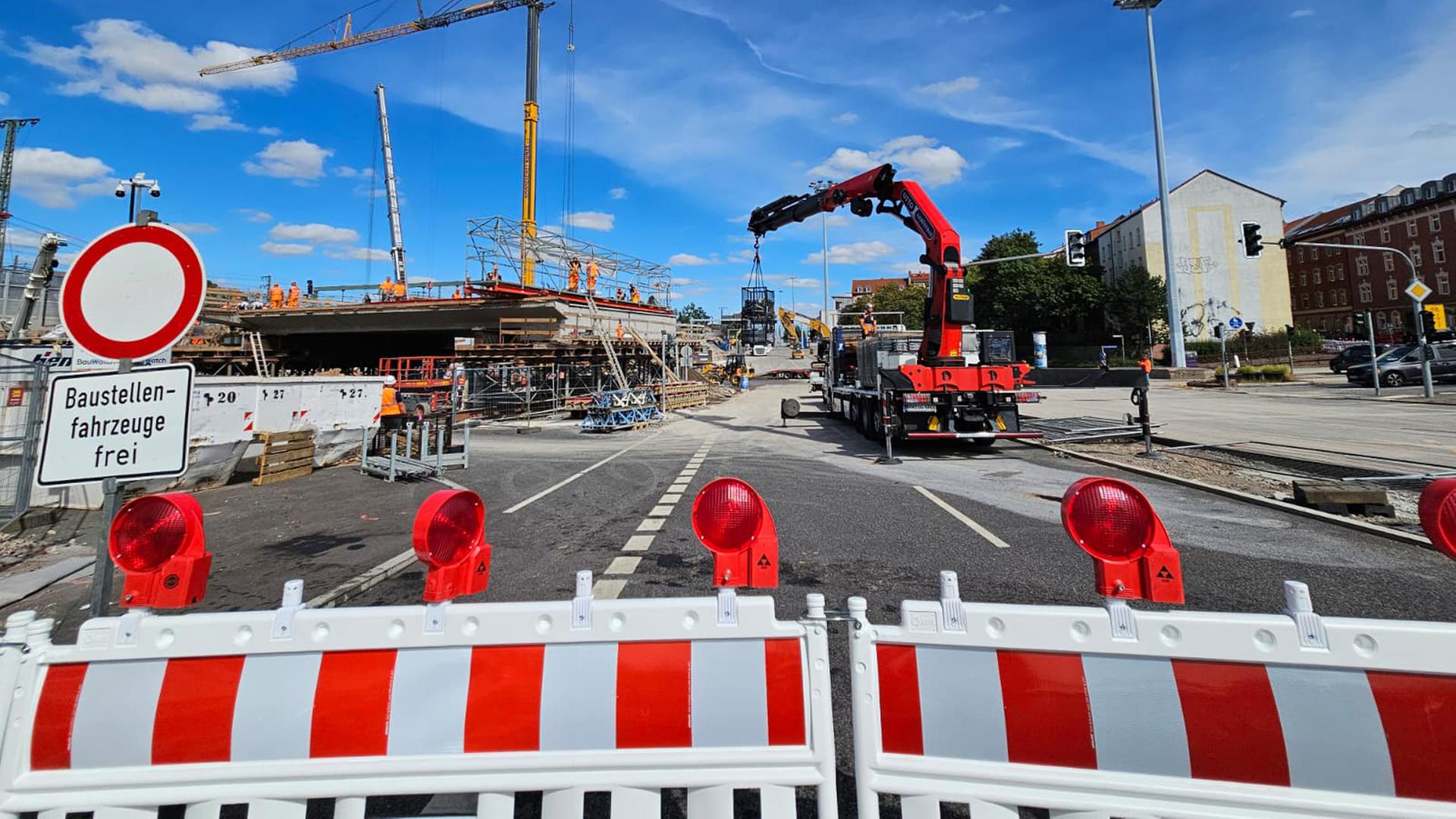 Erfurt: Vollsperrung am Schmidtstedter Knoten wird teilweise aufgehoben