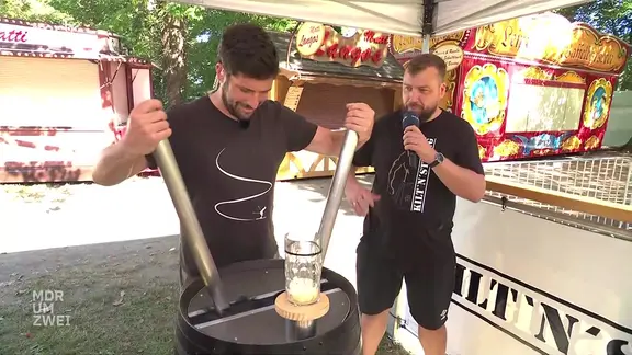 Szene aus Livestream MDR-Fernsehen