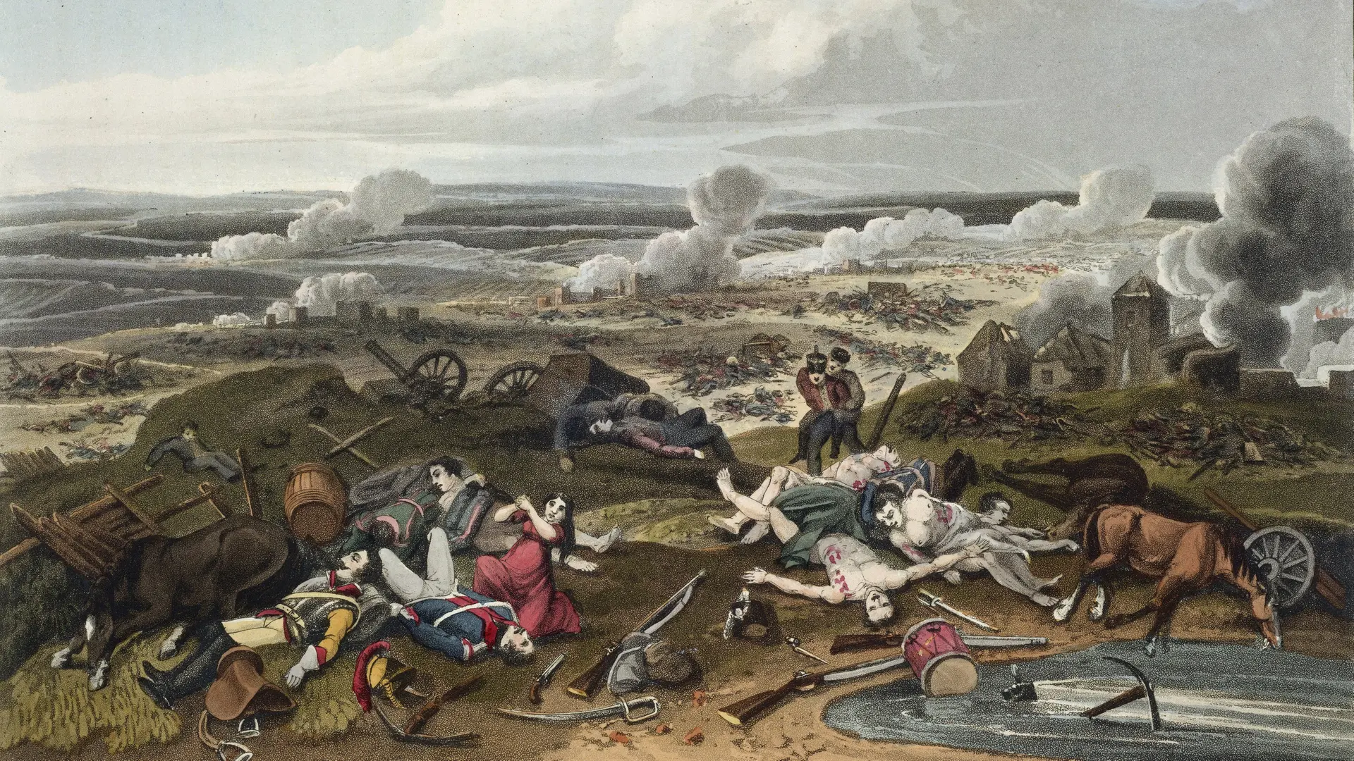 Die Toten der Völkerschlacht bei Leipzig 1813: Niedergehauen, zerrissen, niedergeschossen