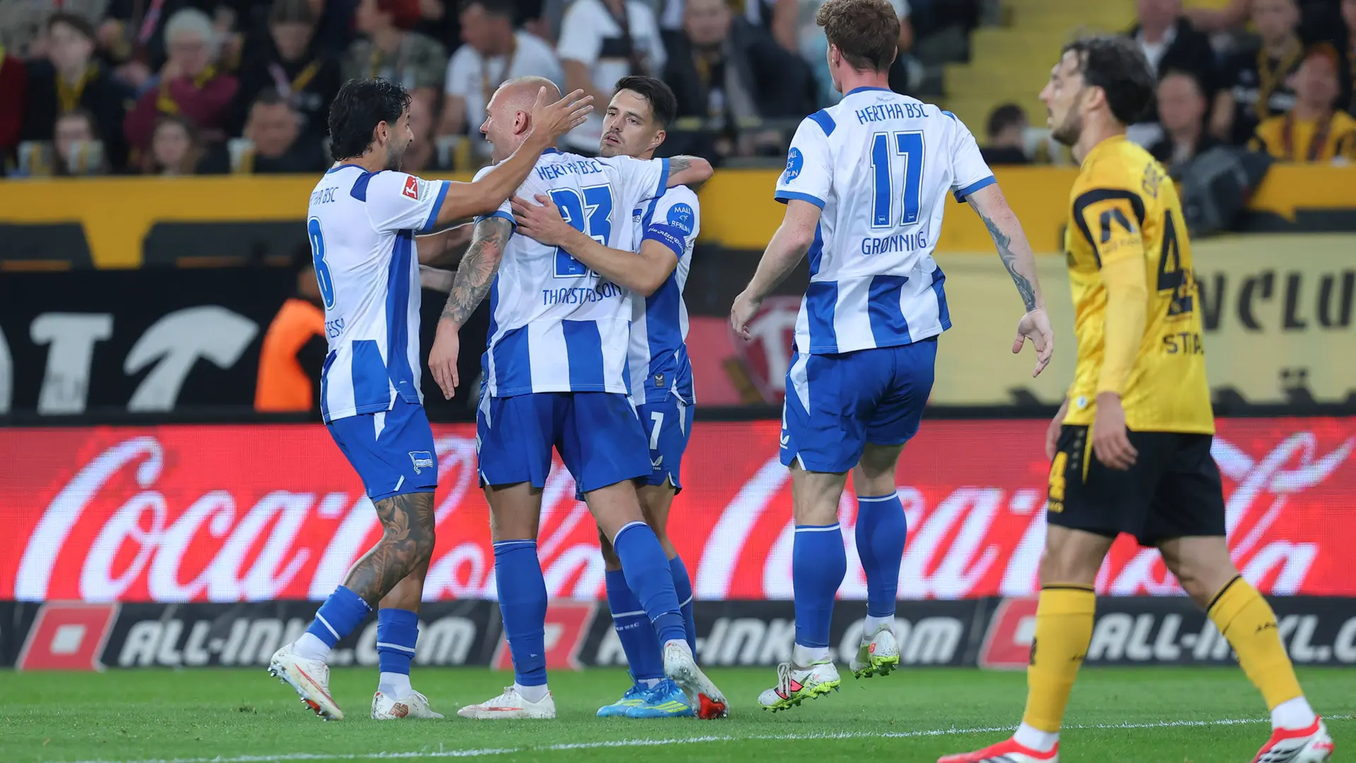 Entkräftetes Dynamo Dresden unterliegt Hertha BSC