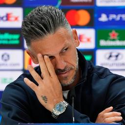 Martin Demichelis auf der Pressekonferenz vor dem Spiel bei Real Madrid
