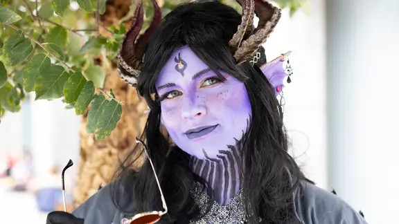Cosplayerinnen und Cosplayer auf der Manga-Comic-Con 2026 in Leipzig.