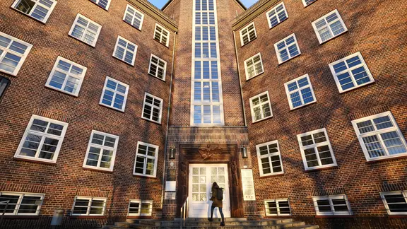 Blick auf das Landgericht Chemnitz