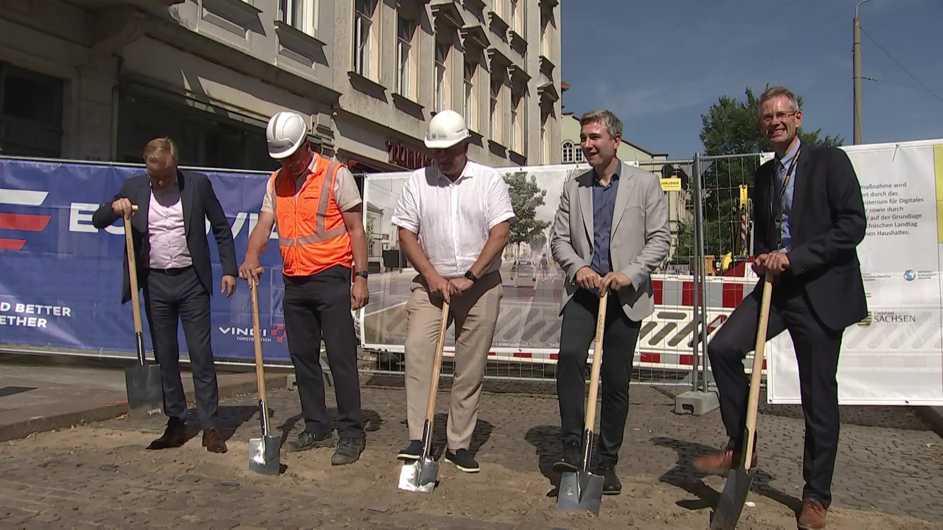 Großbaustelle Königsbrücker Straße in Dresden: Das kommt ... - MDR