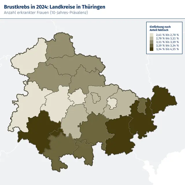 Brustkrebs in Thüringen