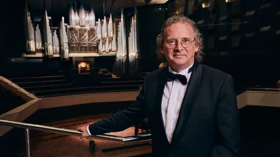 Gewandhaus-Organist Michael Schönheit