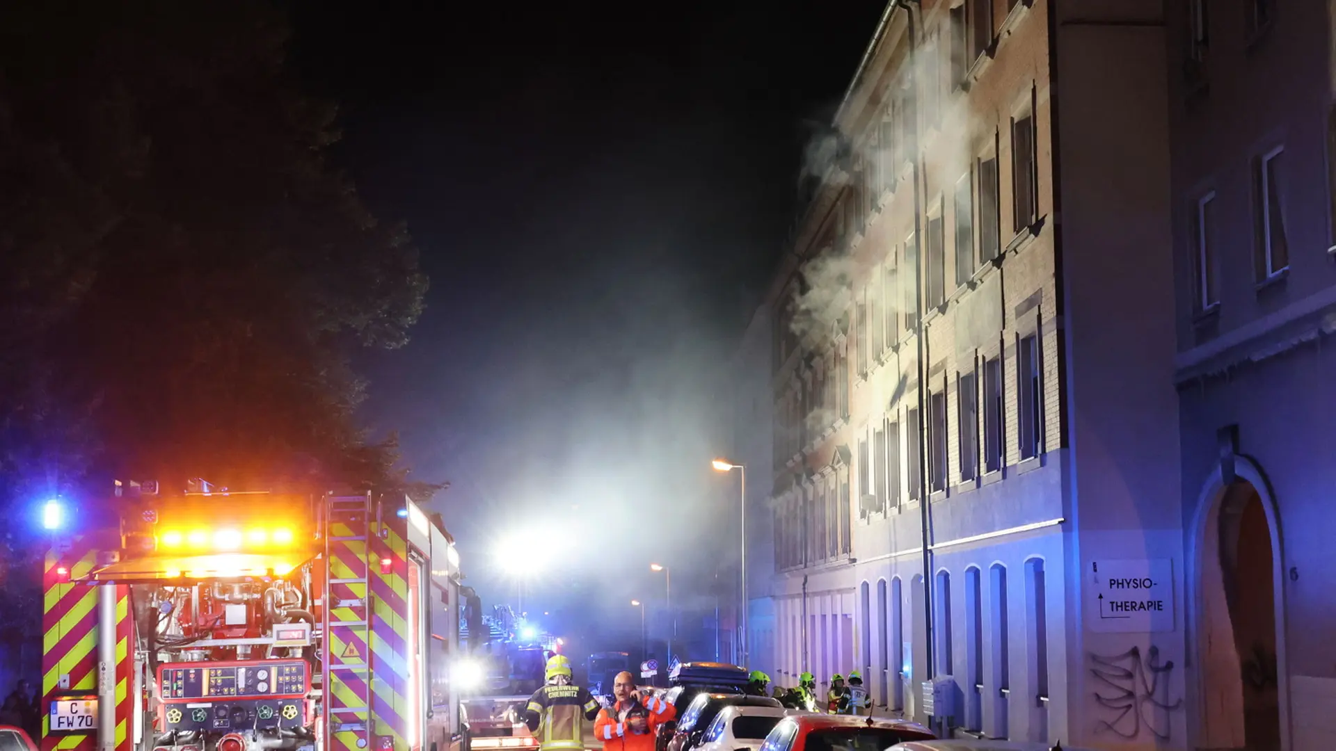 Wohnhaus in Chemnitz evakuiert nach Explosion