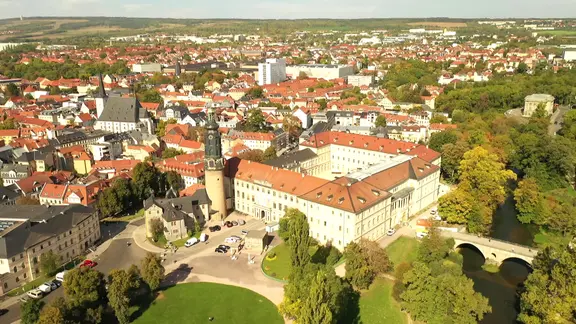 Luftbild Stadtschloss