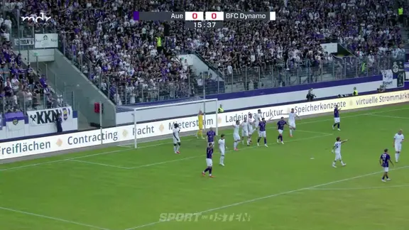 Fußball, Regionalliga: Erzgebirge Aue - BFC Dynamo