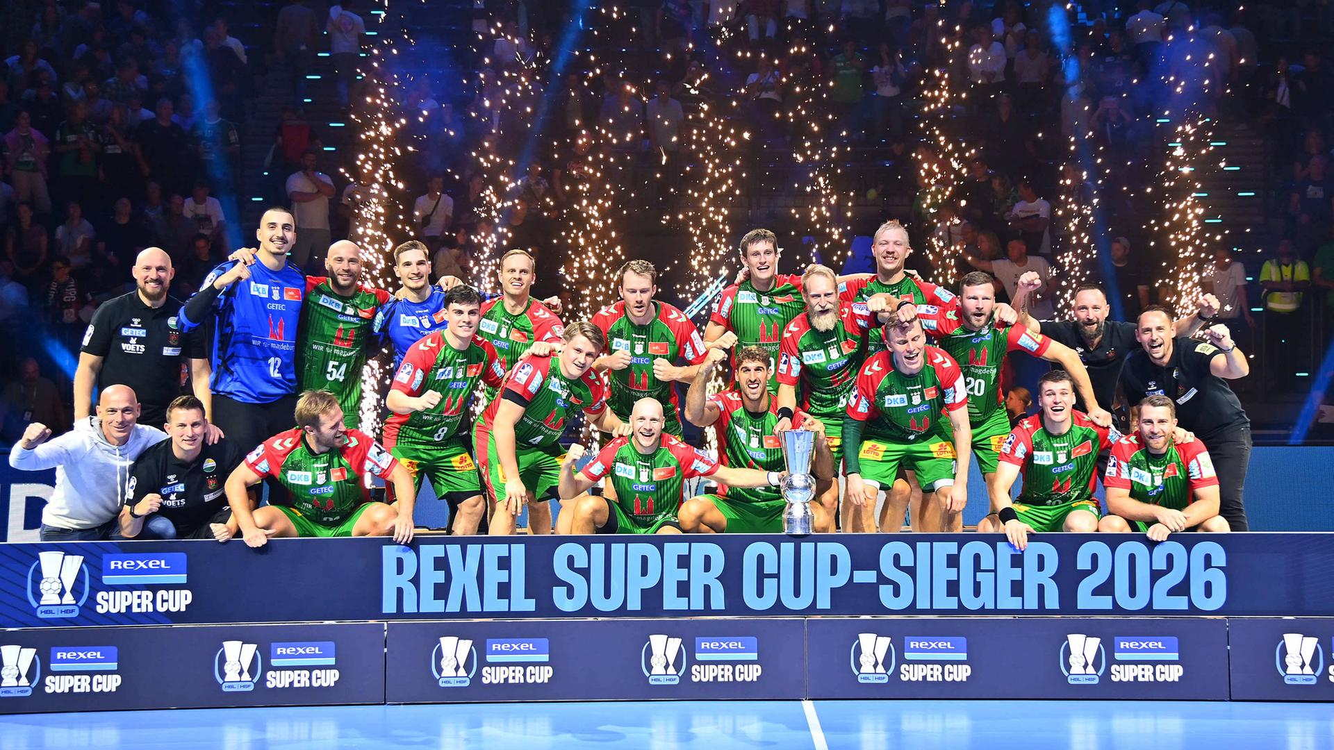 Machtdemonstration im Supercup - SC Magdeburg deklassiert die Füchse Berlin