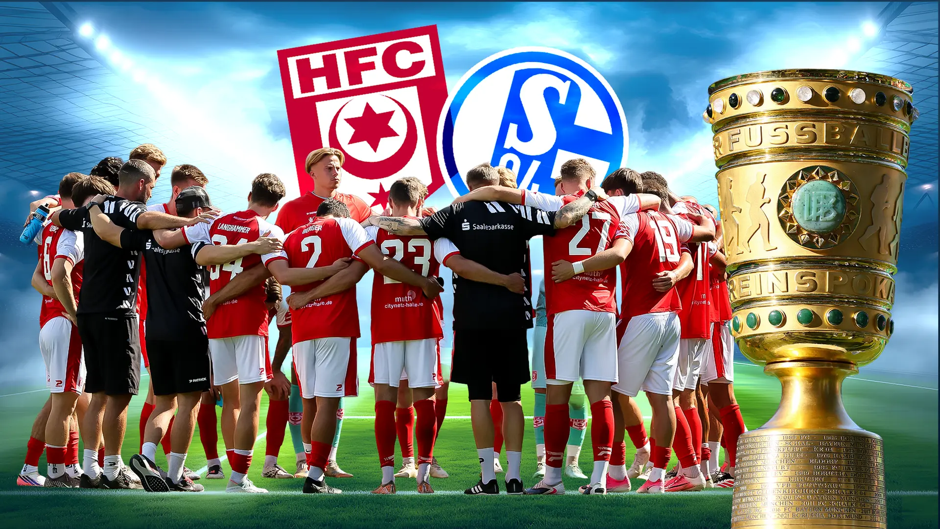 HFC fiebert dem Pokalfest gegen Schalke entgegen HFC fiebert dem Pokalfest gegen Schalke entgegen