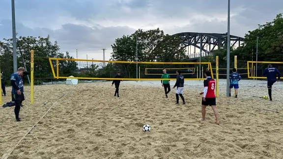Spielfeld Footvolley