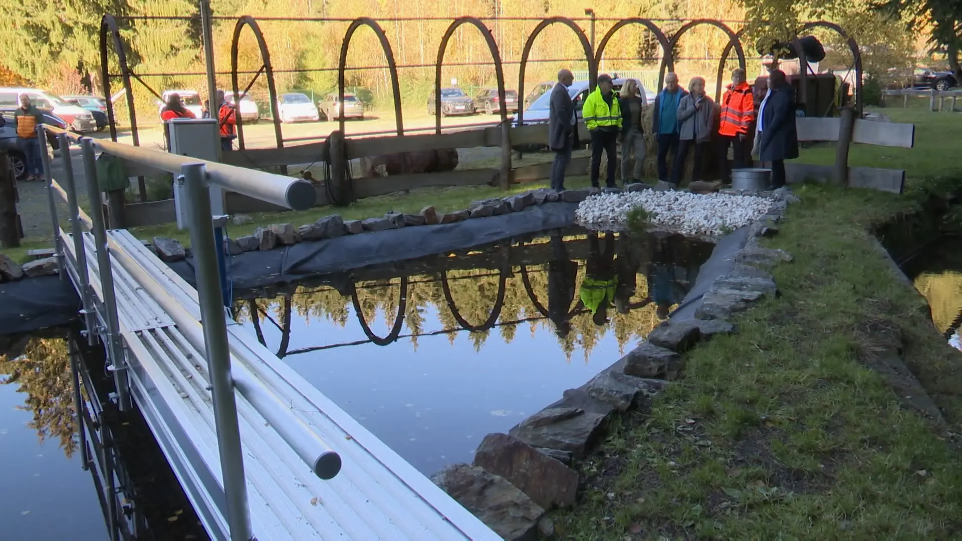 Video: Versuchsanlage zu Wasserreinigung im Erzgebirge geht in Betrieb