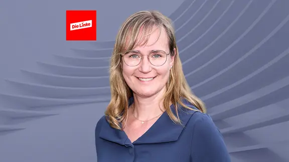 Spitzenkandidatin der Linken, Eva von Angern, im Porträt