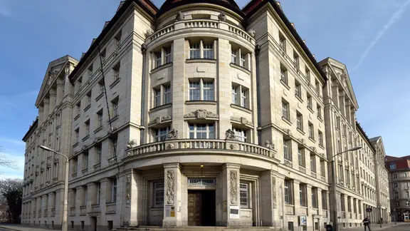 Leipzig, ehemalige Bezirksleitung der Staatssicherheit.