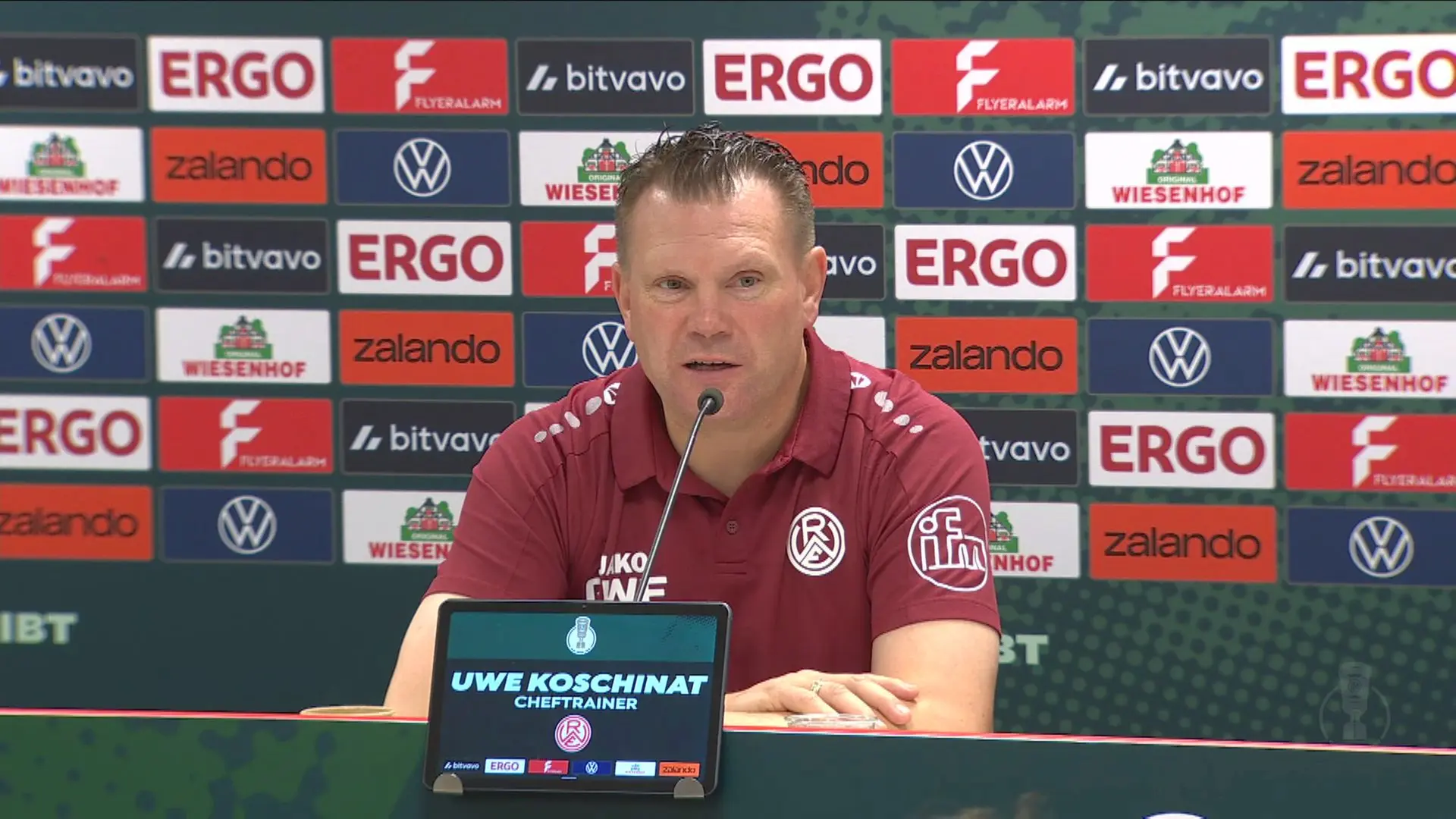 RWE-Trainer Uwe Koschinat: "Wir haben RB auf das runtergezogen, was uns auszeichnet"