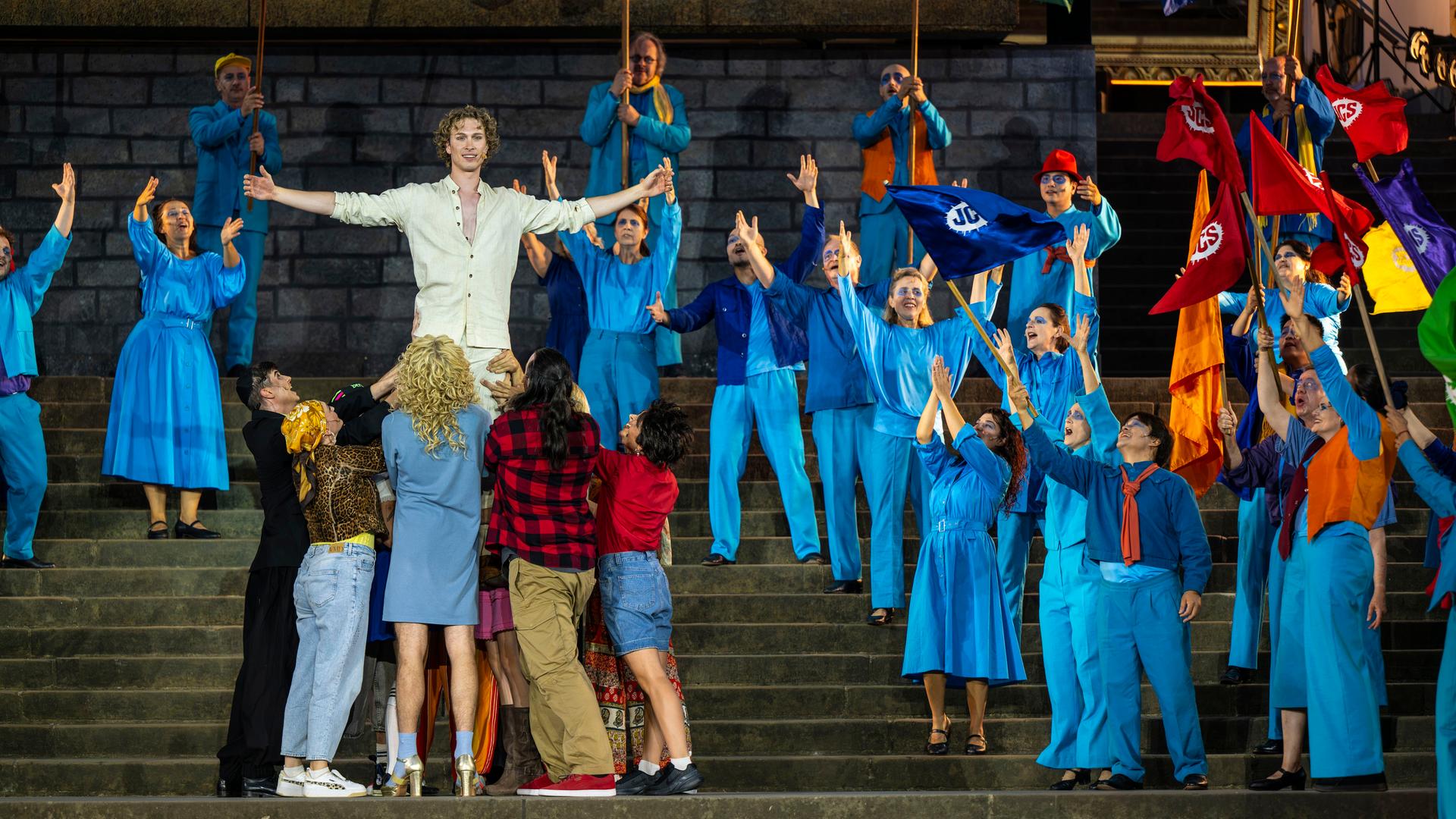 "Jesus Christ Superstar" sprengt alle Rekorde - Erfurter Domstufen-Festspiele erfolgreich wie nie