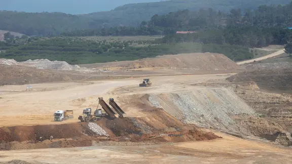 Bergbau-Mine in der Türkei