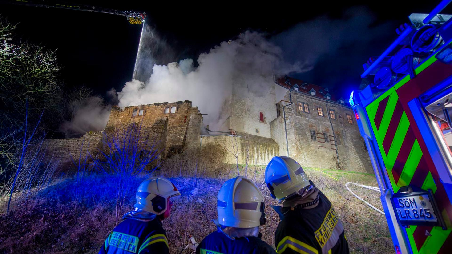 Runneburg: 11 Fürsten-Särge bei Brand zerstört