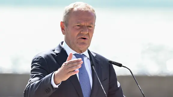 Der polnische Ministerpräsident Donald Tusk.