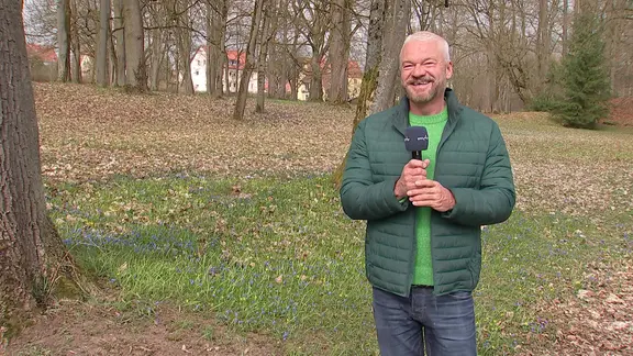 Wettermoderator Frank Huber